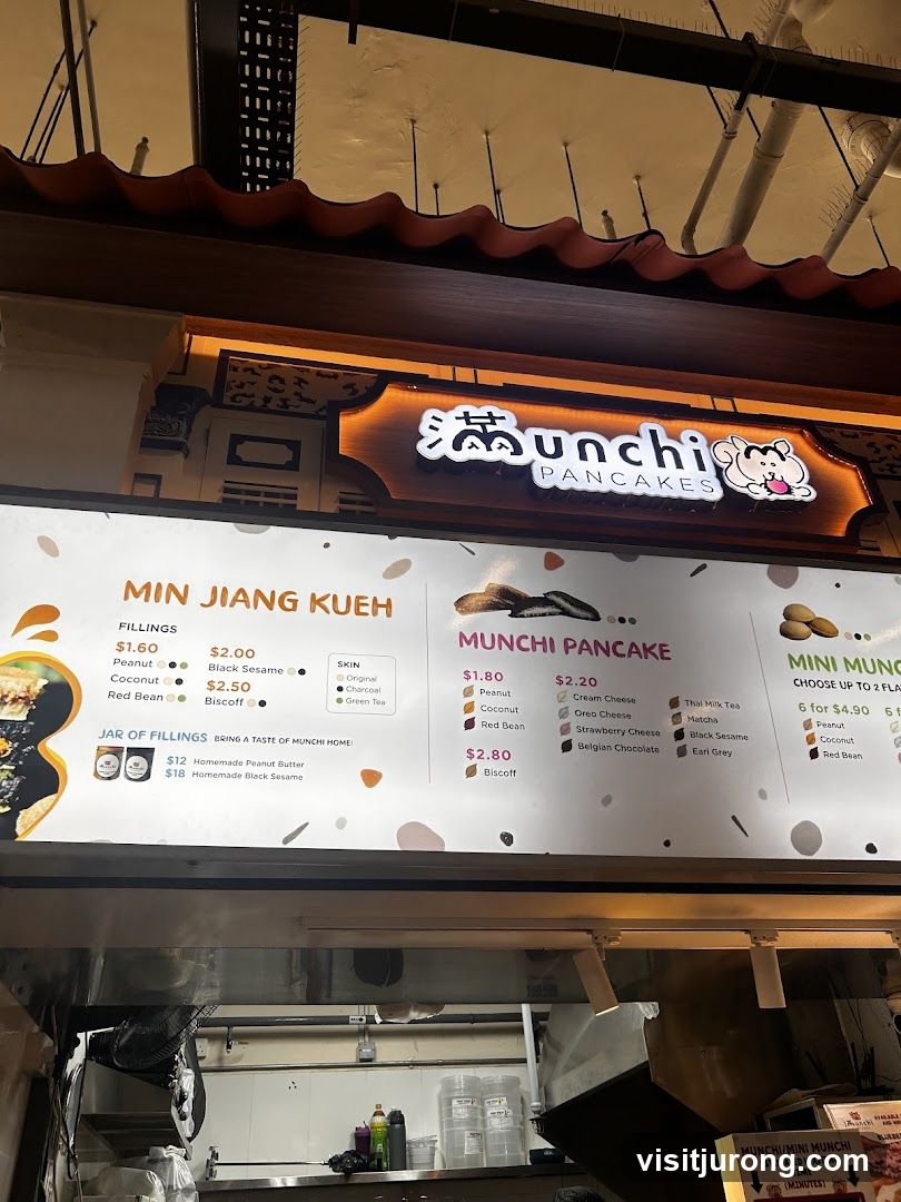 Munchi Pancakes Menu