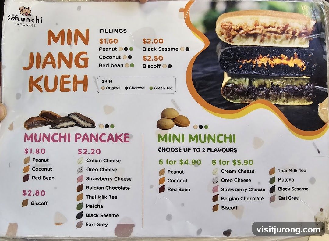 Min Jiang Kueh Menu