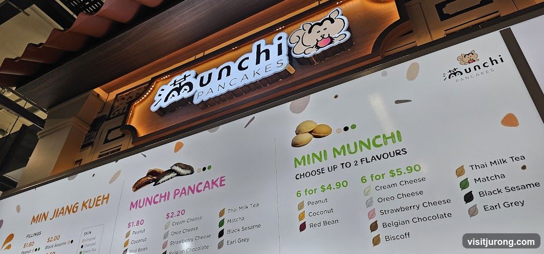 Munchi Pancakes Menu