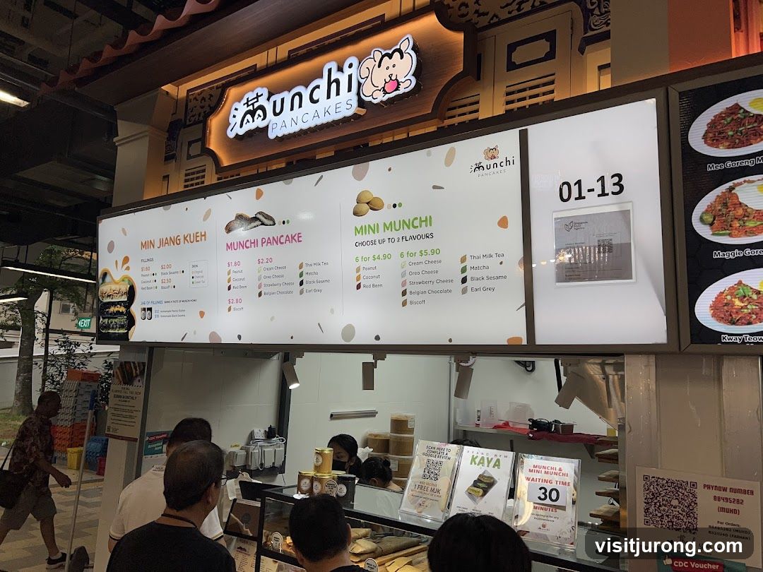 Munchi Pancakes Menu