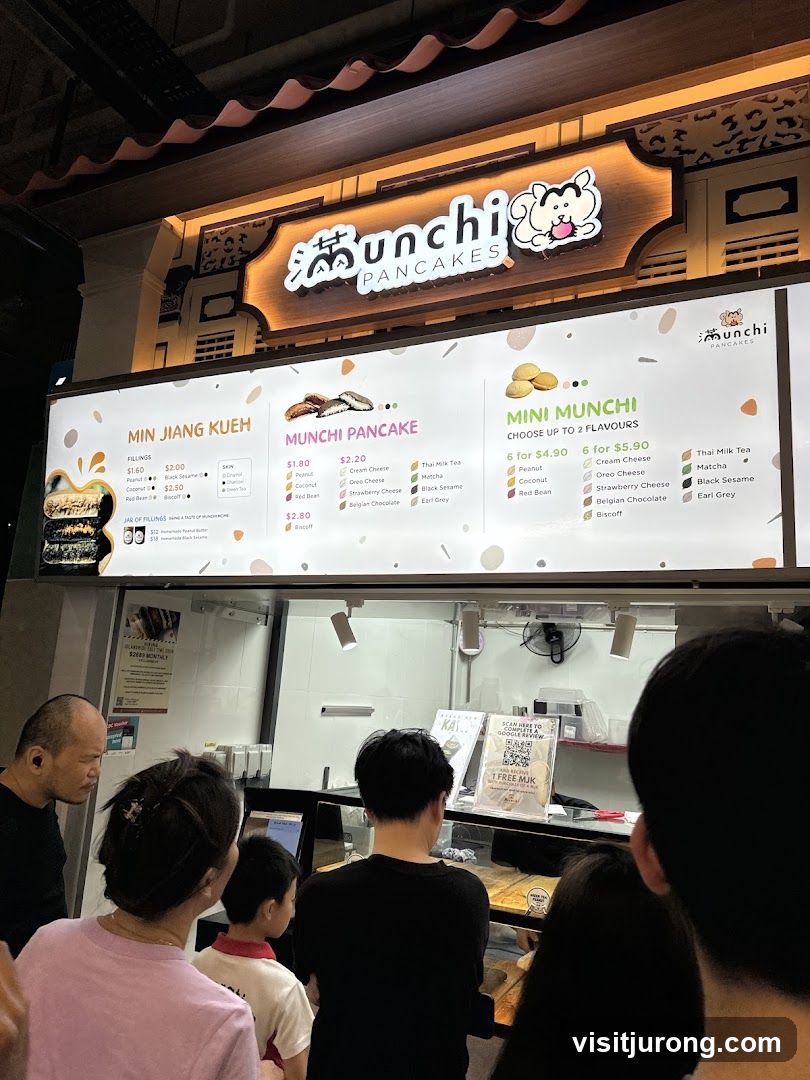 Munchi Pancakes Menu