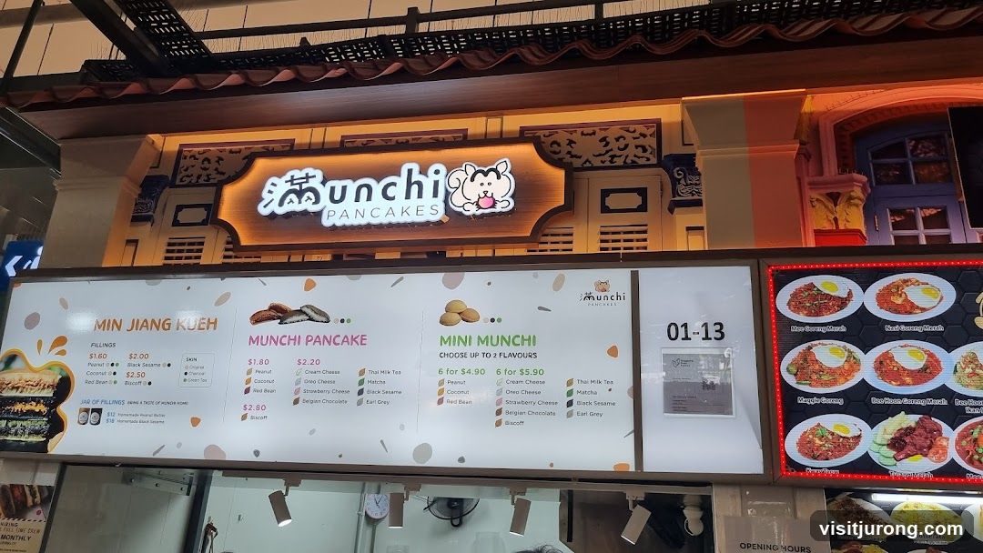 Munchi Pancakes Menu