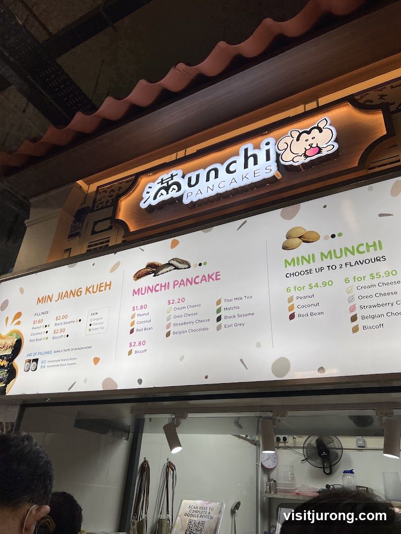 Munchi Pancakes Menu