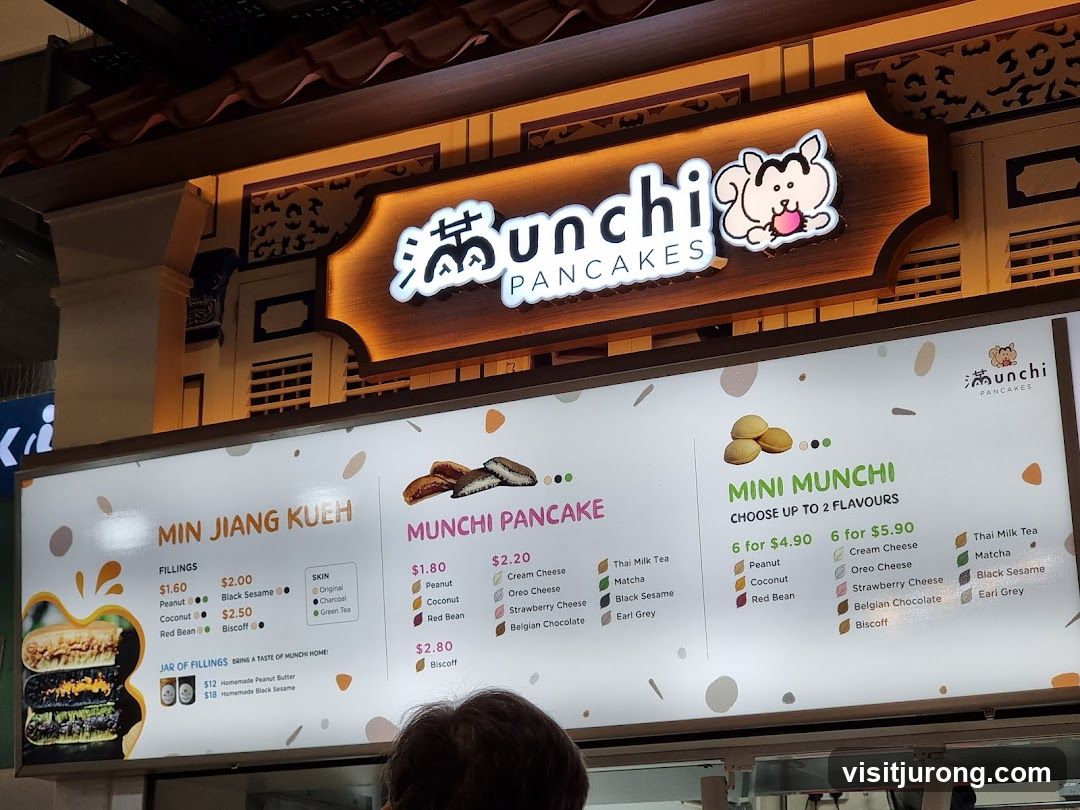 Munchi Pancakes Menu