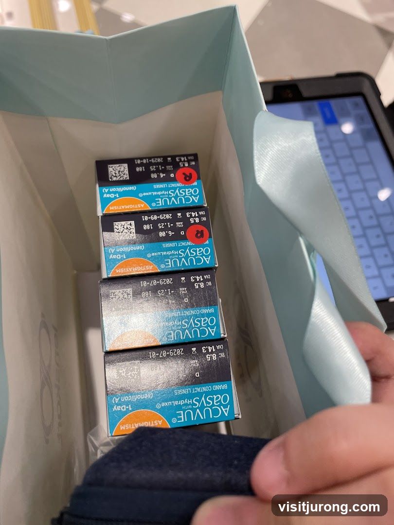 Contact Lenses in a Bag