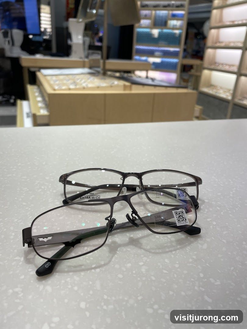 Eyeglasses on Counter