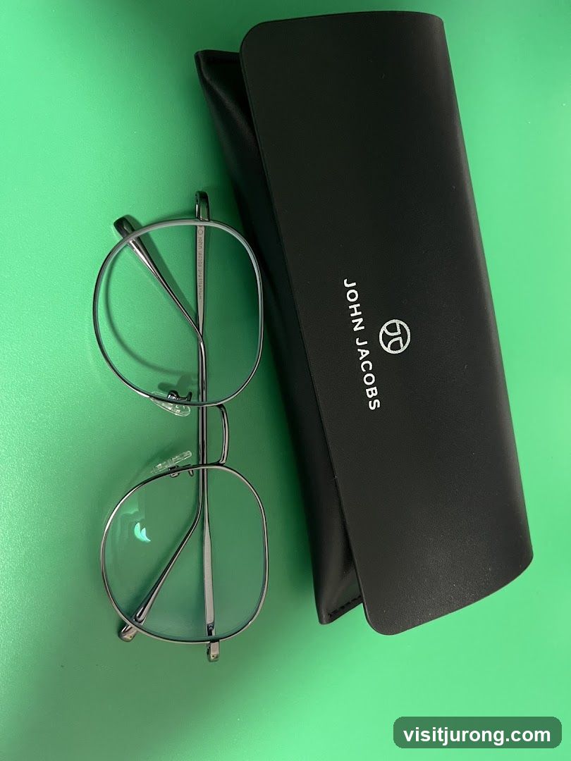 Eyeglasses and Case