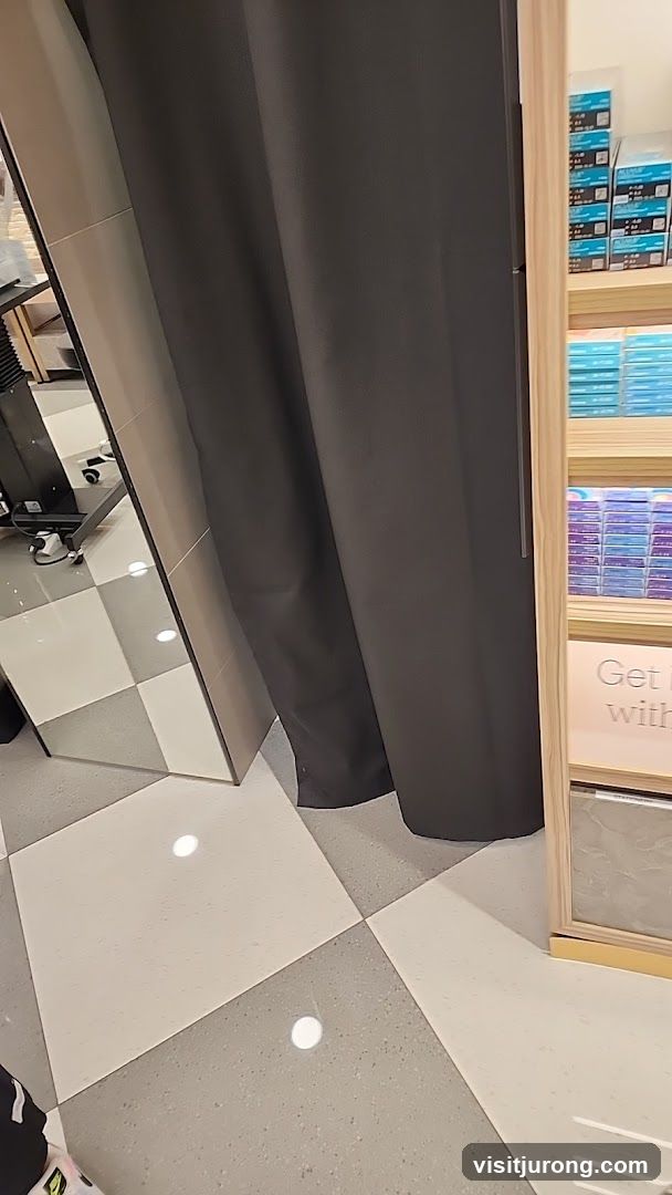 Store Interior with Product Display