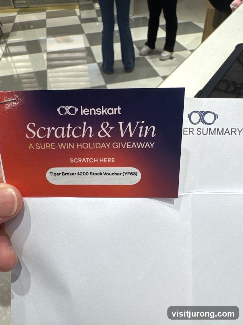 Lenskart Scratch & Win Card