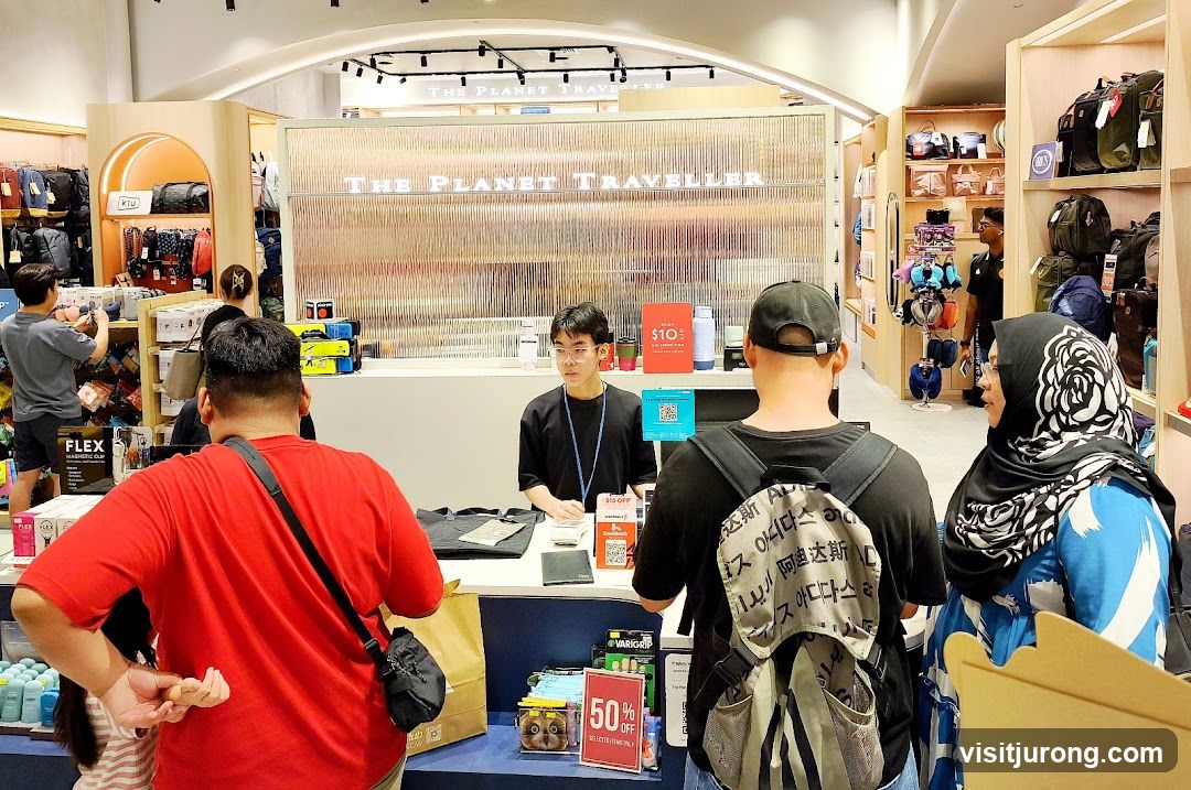 Store Interior with Customers