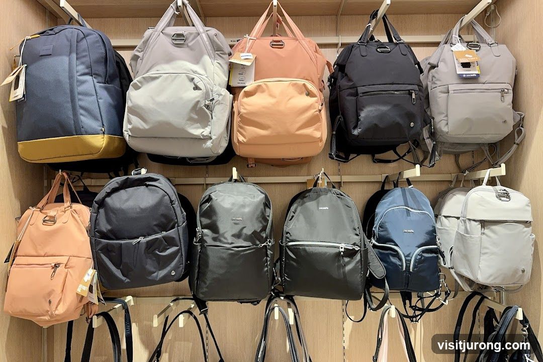 Backpacks on Display