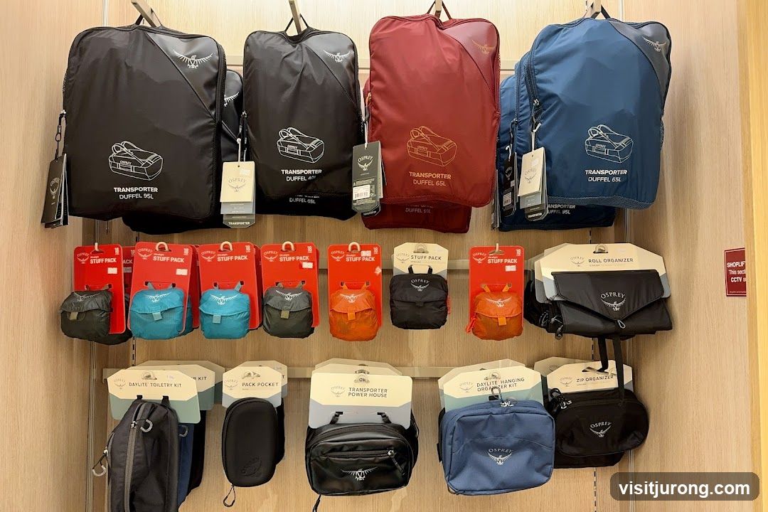 Osprey Bags Display