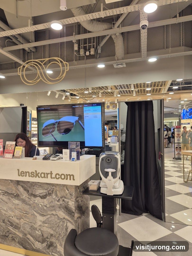 Optometry Store Counter