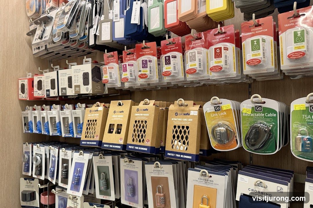 Travel Accessories Display