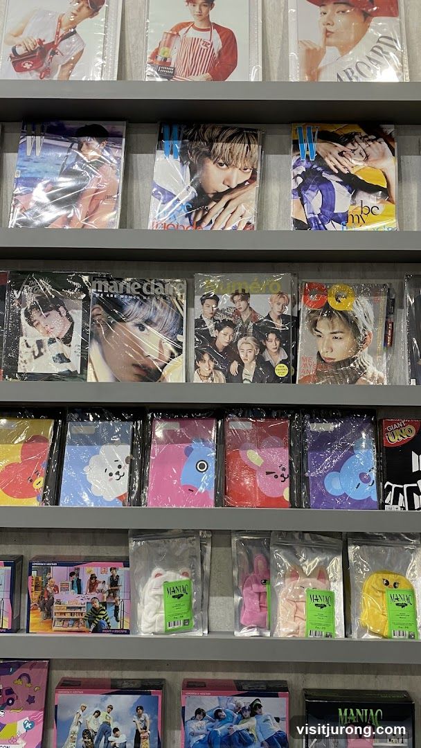K-Pop Merchandise Display