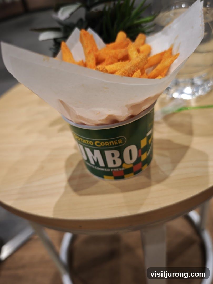 Seasoned Fries in a Container