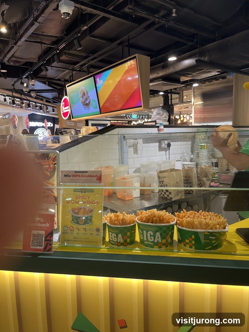 Potato Corner Display