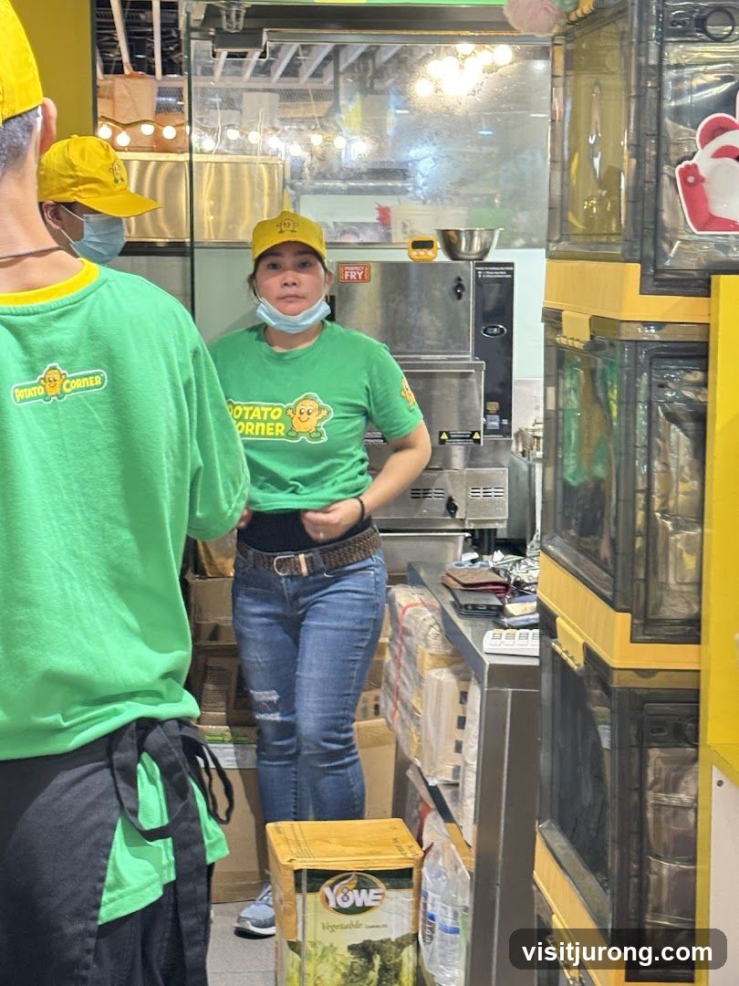 Potato Corner Staff