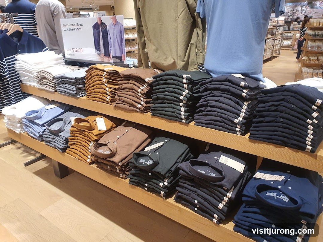 Men's Shirts Display