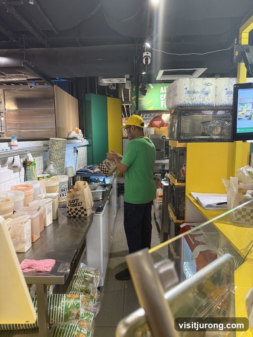 Food preparation area