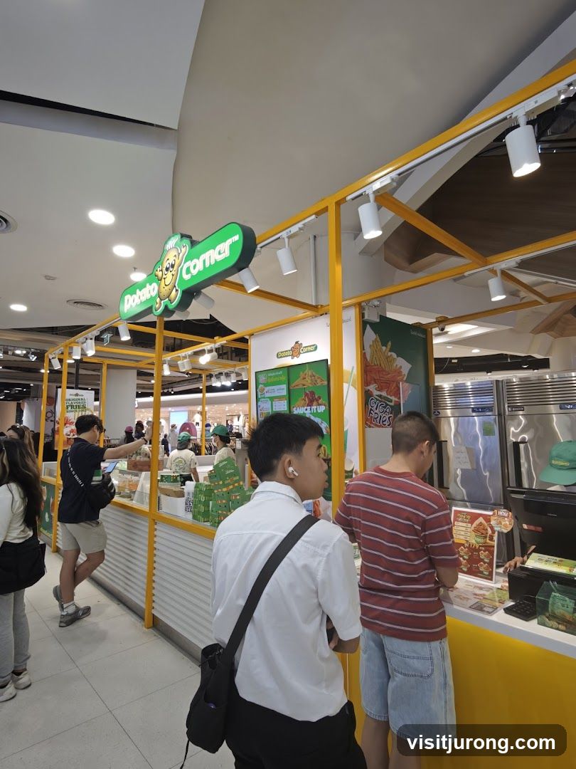 Potato Corner Food Stall