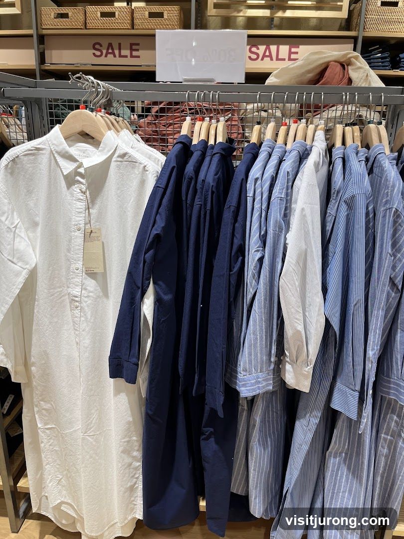 Clothing Sale Display