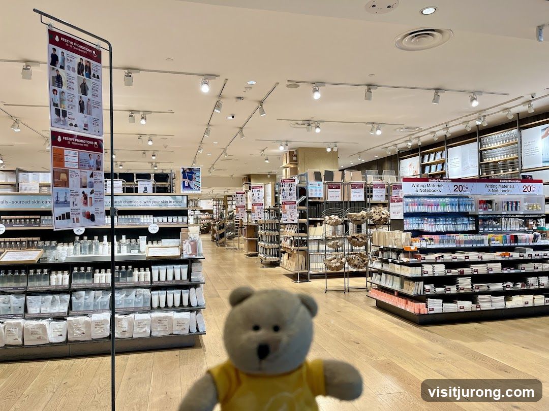 Store Interior with Promotions