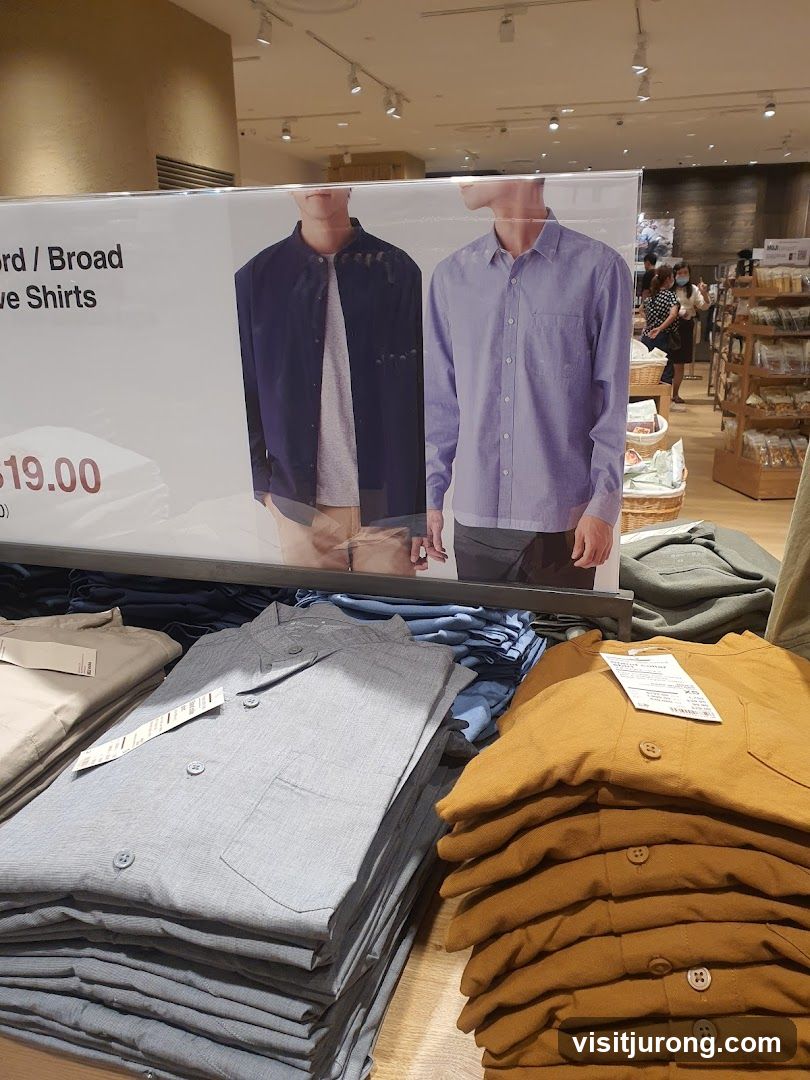 Men's Shirts Display