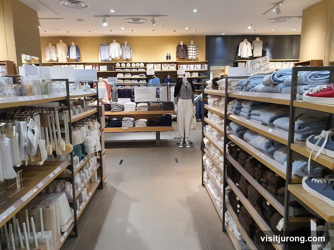 Clothing and Home Goods Store Interior