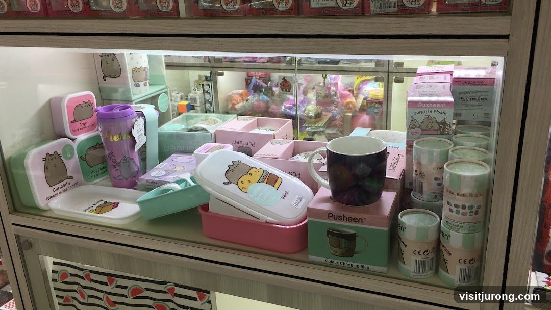 Pusheen Merchandise Display