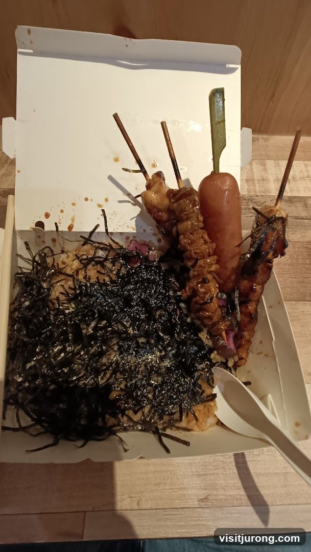 Bento Box with Skewers