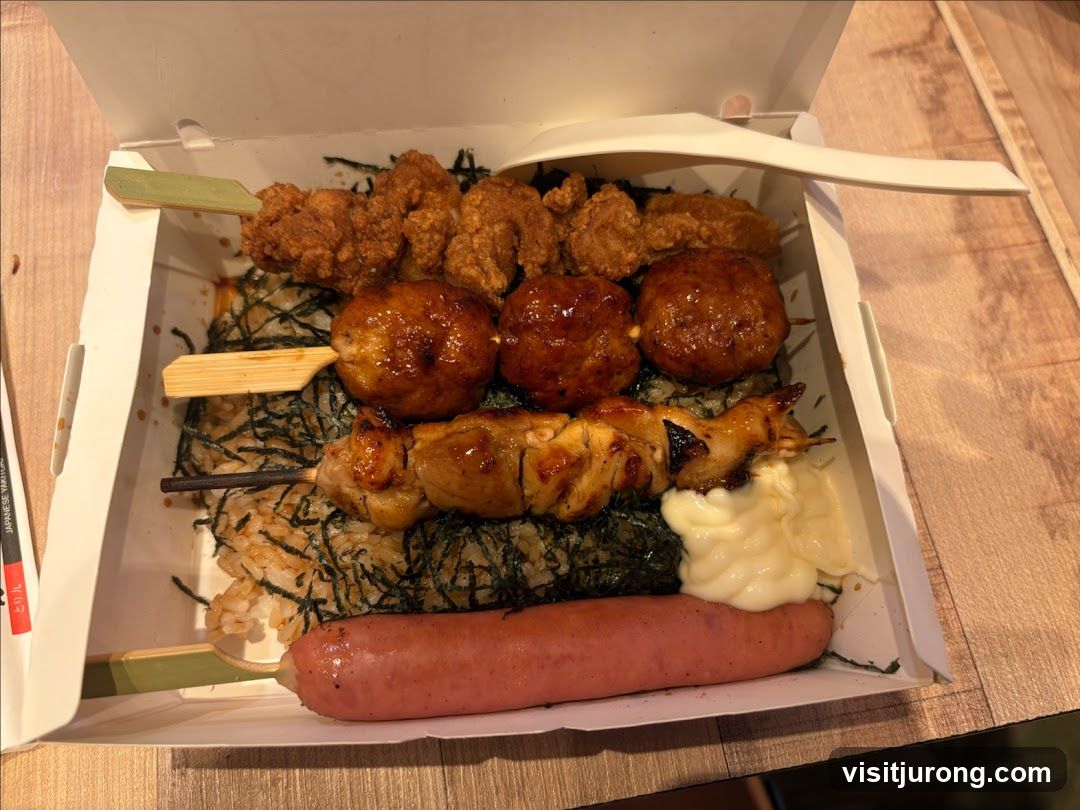 Bento Box with Skewers