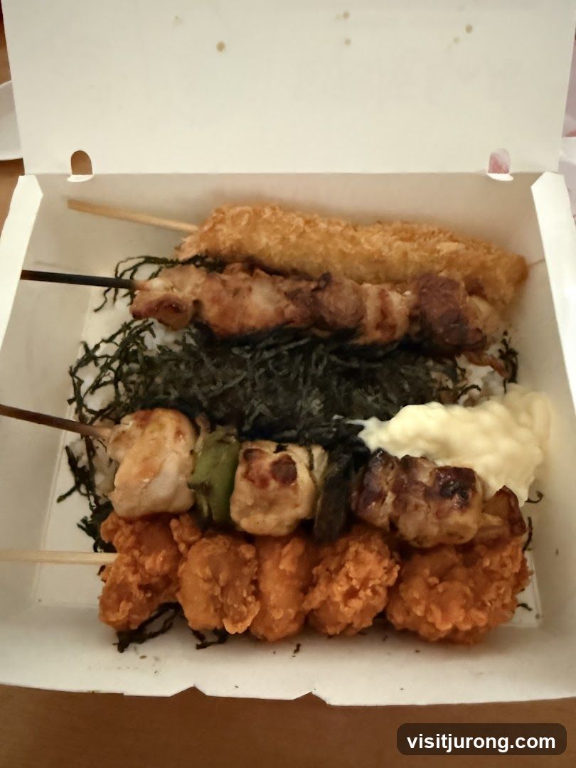 Bento Box with Skewers