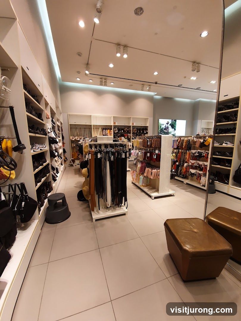 Clothing store interior