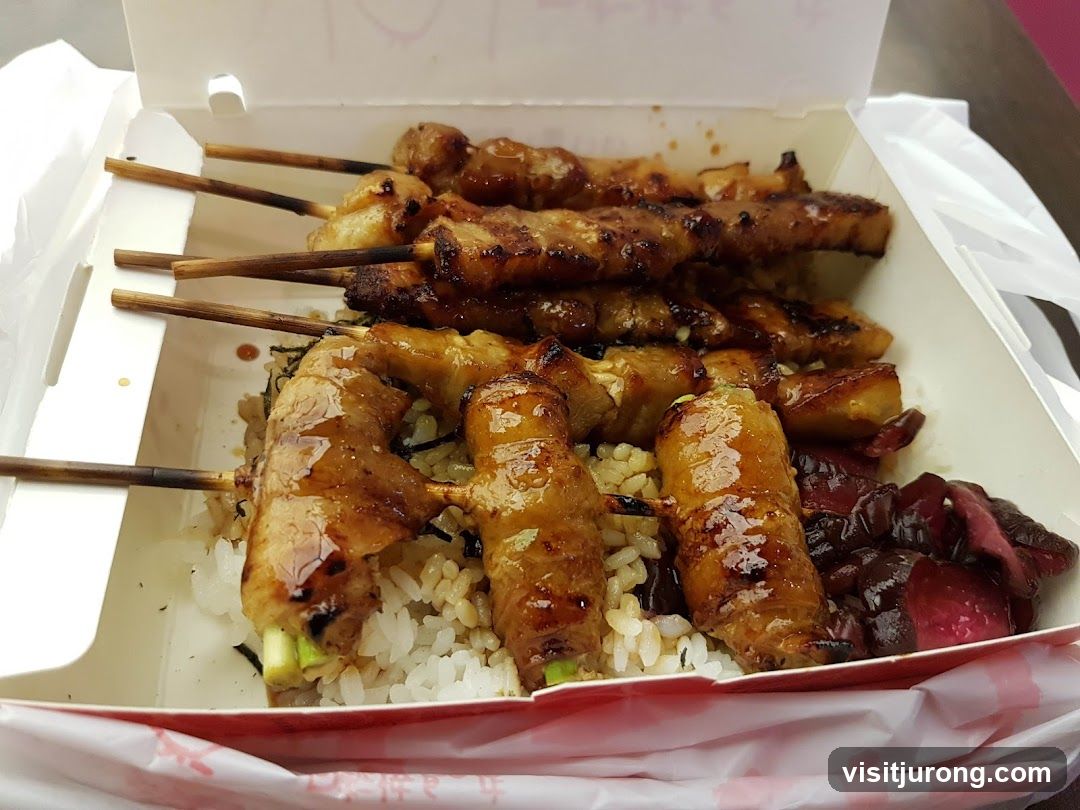 Skewers with Rice