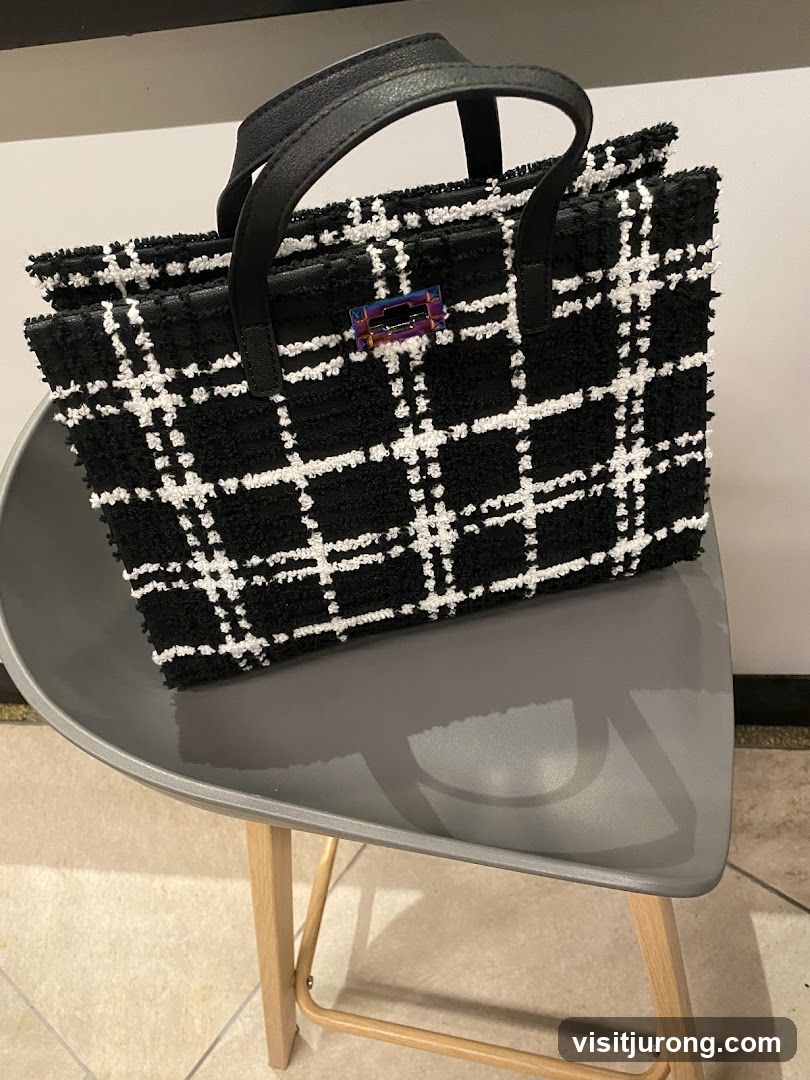 Tweed Tote Bag