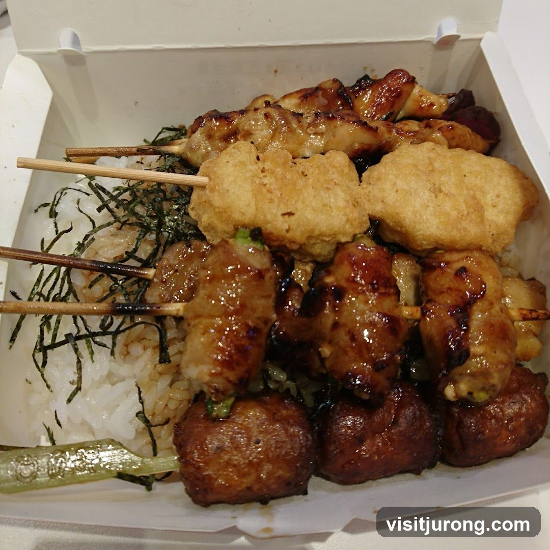 Skewers with Rice
