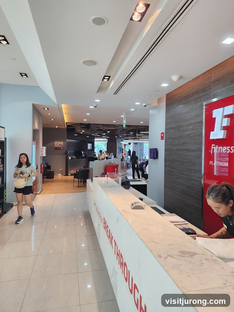 Fitness Center Reception