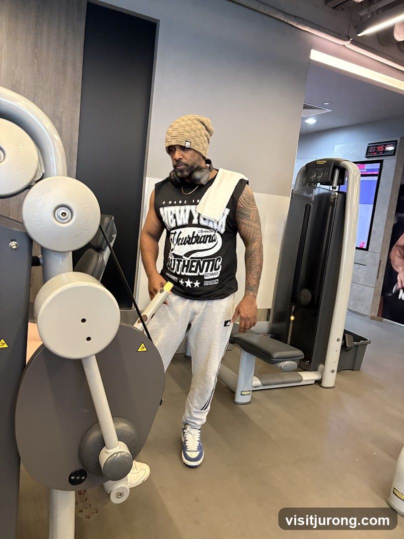 Man in Gym