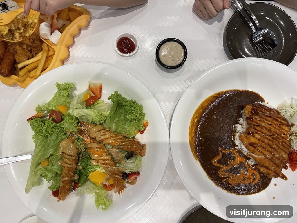 Table with food