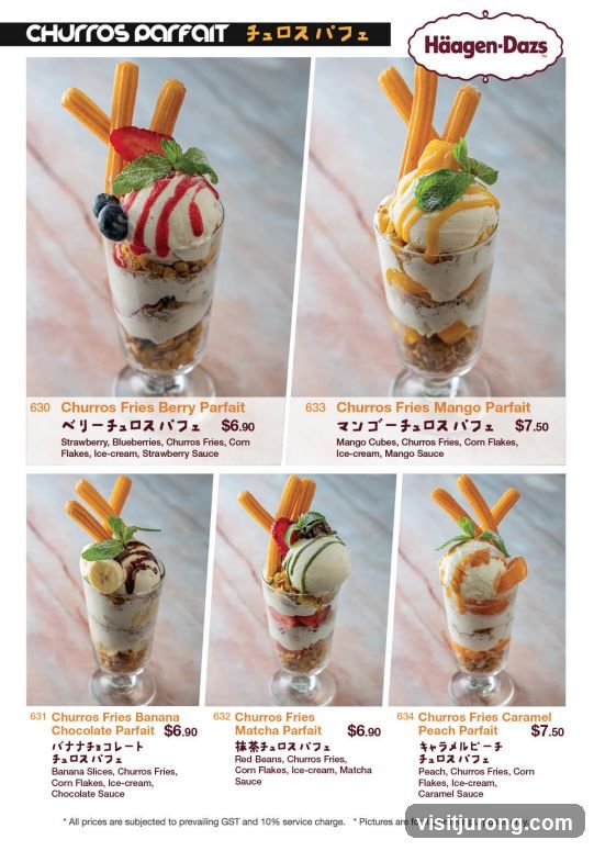 Churros Parfait