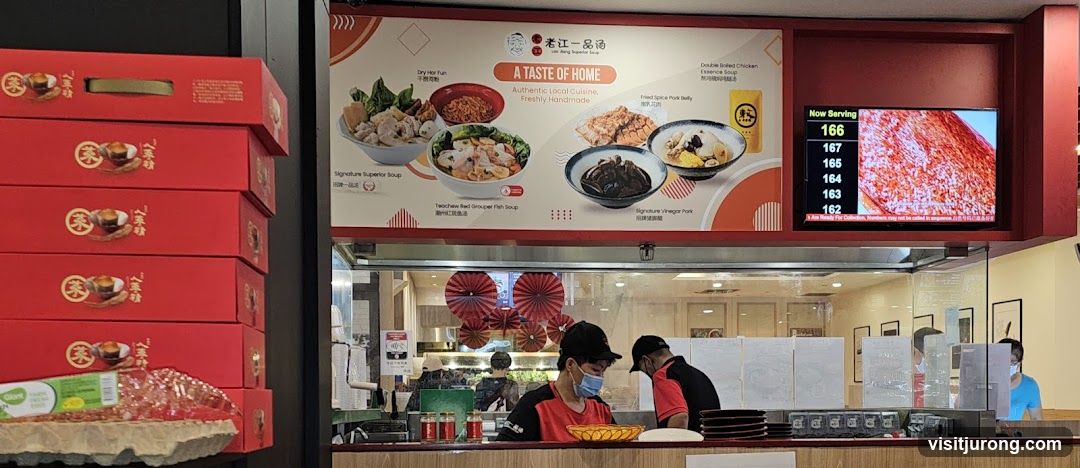 Restaurant Menu and Serving Display
