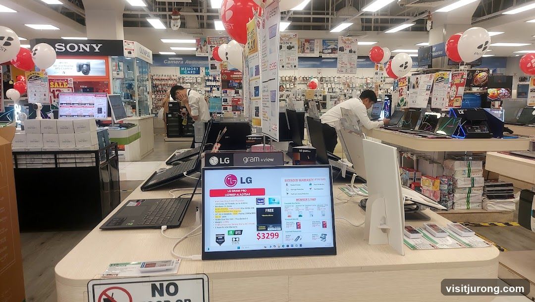 Electronics Store Display