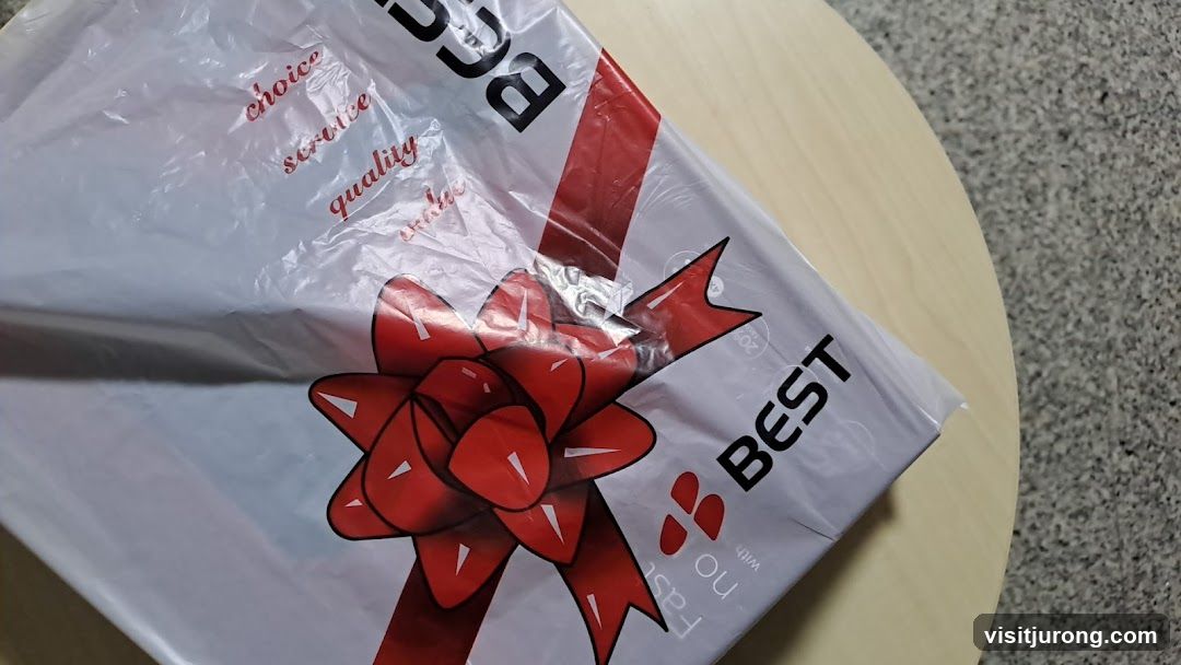 Gift Bag with "BEST" Logo
