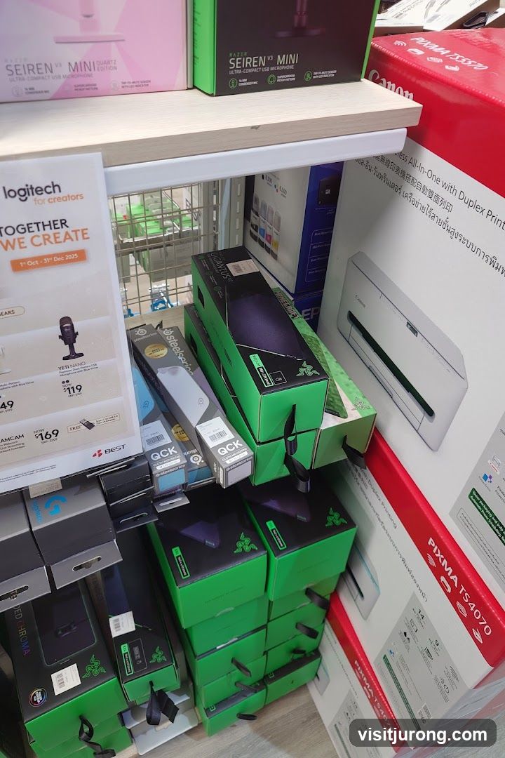 Electronics Store Display