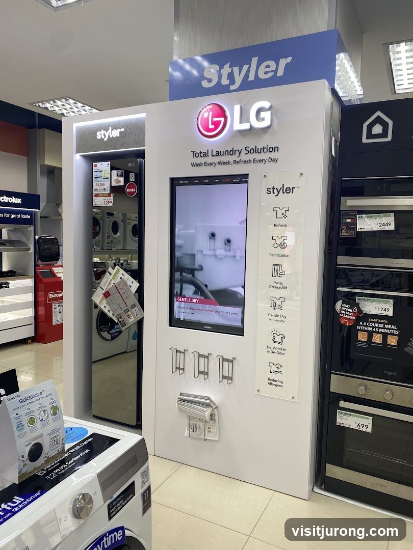 LG Styler Display