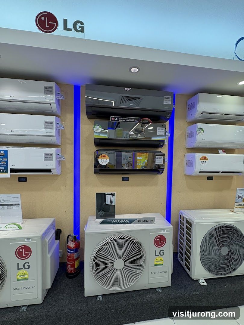 LG Air Conditioners Display
