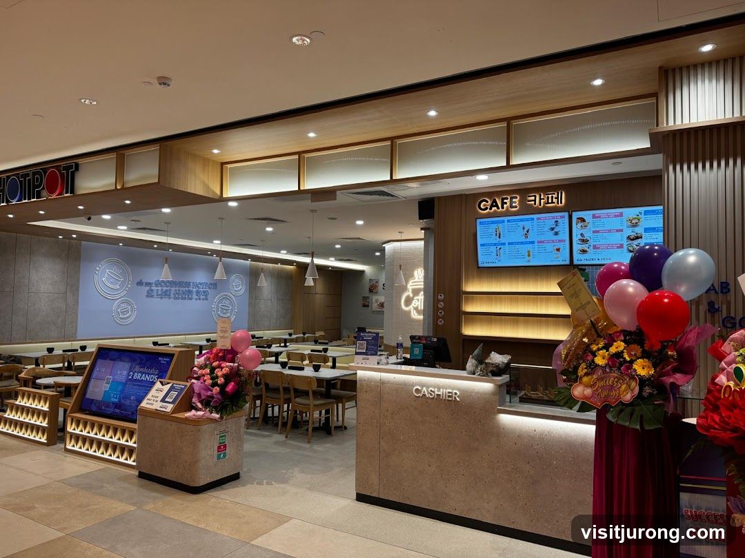 Cafe and Hotpot Restaurant Interior