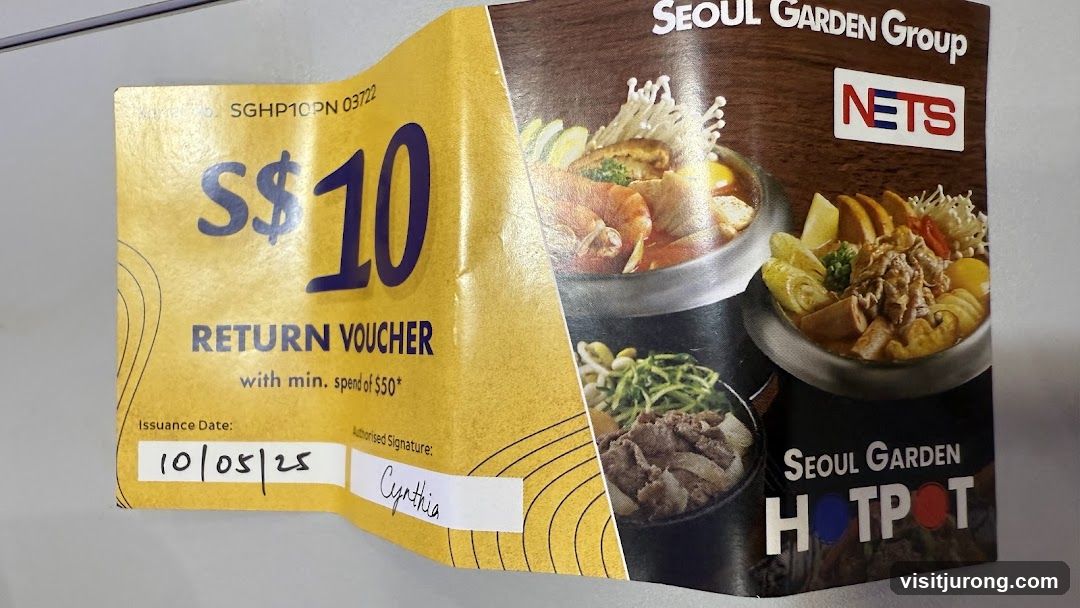 Seoul Garden Return Voucher