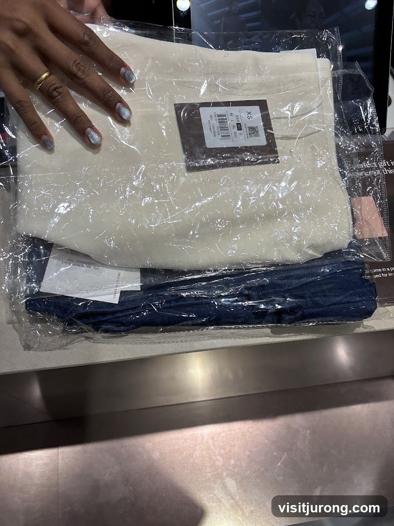 Packaged Clothing Items
